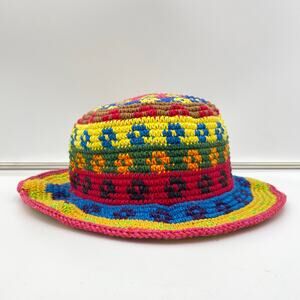 Handcraft Multicolor Round Bucket Hat